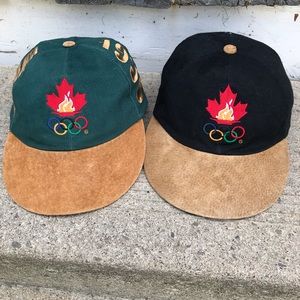 (2) Vintage Atlanta 1996 Olympics paisley hats